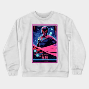 Retro Anime Comic Hero | Anime Origin | Vintage Anime Art Crewneck Sweatshirt